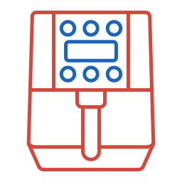 lucht frituur icoon