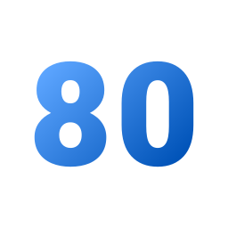 80 Ícone