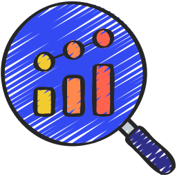 analyses statistiques Icône