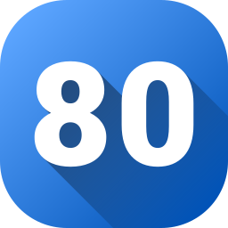 80 Ícone