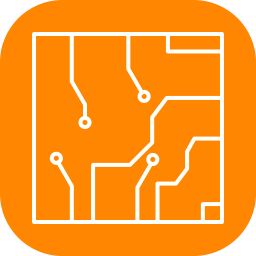 circuit électrique Icône