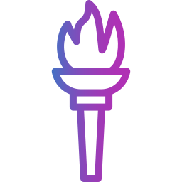 olympische flamme icon