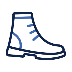 Climbing shoes icon