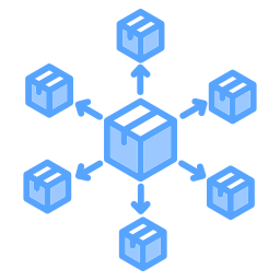 distribution Icône