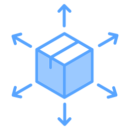 distribuição Ícone