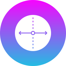 Diameter icon