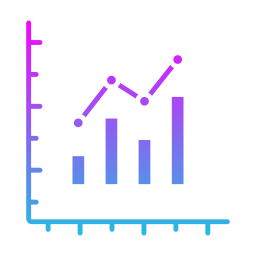 Bar graph icon