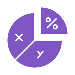 diagramme circulaire Icône