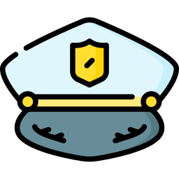 Military hat icon