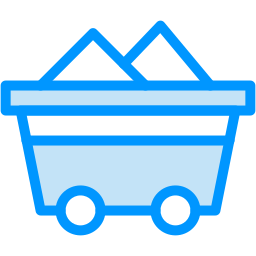 Mining cart icon