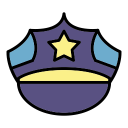 Police hat icon