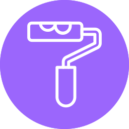 Paint roller icon