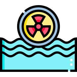 Water pollution icon