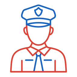 Security officer icon