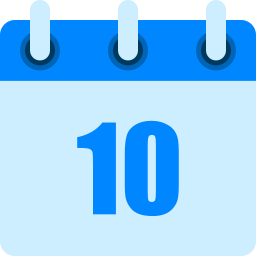 Number 10 icon