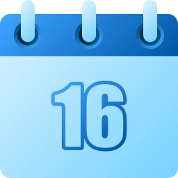 Number 16 icon