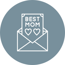 Greeting card icon