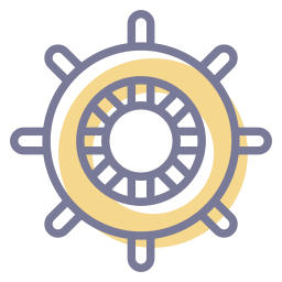 Dharma wheel icon