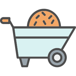 Wheelbarrow icon