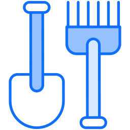 tuingereedschap icoon