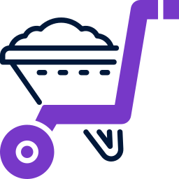 Wheelbarrow icon