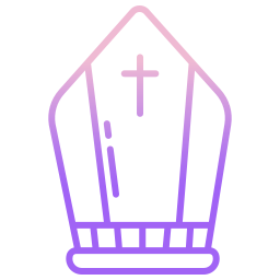 Pope crown icon