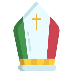 Pope crown icon