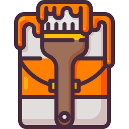 Paint roller icon