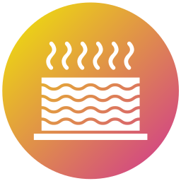 Hot water icon