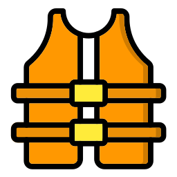 Спасательный жилет иконка