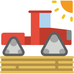 tracteur Icône