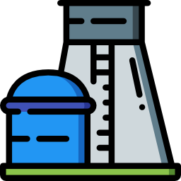 Nuclear plant icon