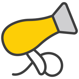 Hair dryer icon