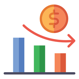 dévaluation Icône