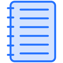 caderno Ícone