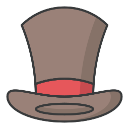 Top hat icon