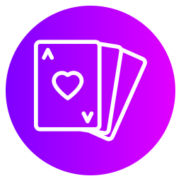 Poker cards icon