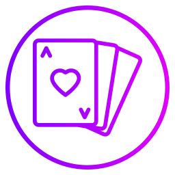 Poker cards icon