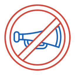 No horn icon