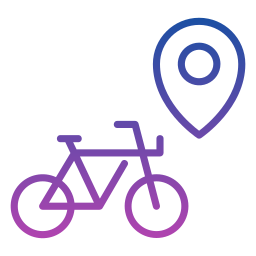 fahrradparkplatz icon