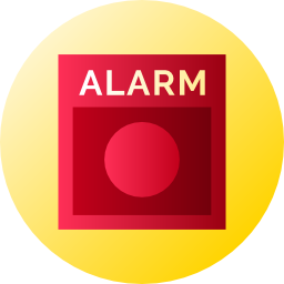 Fire alarm icon