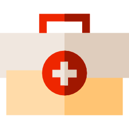 First aid kit icon