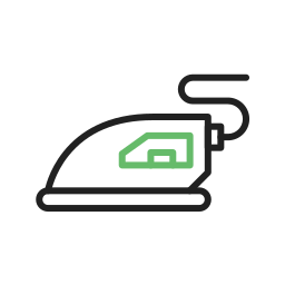 Steam iron icon