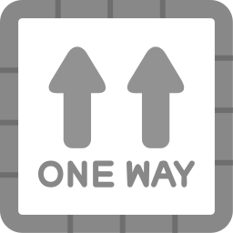 One way icon