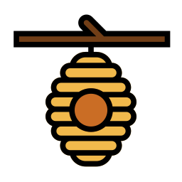 Bee hive icon