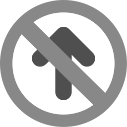 No entry icon