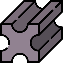 Steel beam icon