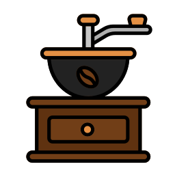 Coffee grinder icon