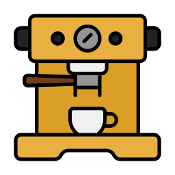 Coffee machine icon