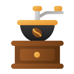 Coffee grinder icon